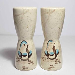 MCM Red Wing Bird Salt and Pepper Shakers Vintage